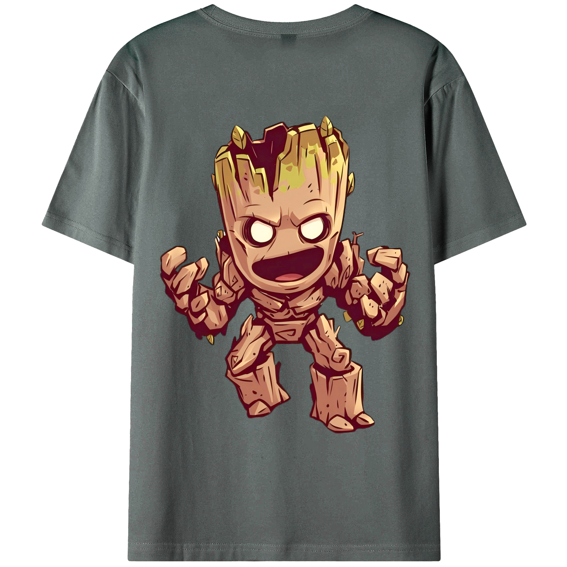 （画像用） アベンジャーズ The Avengers 綿100％ メンズ半袖Tシャツ（バックプリント） 通気性